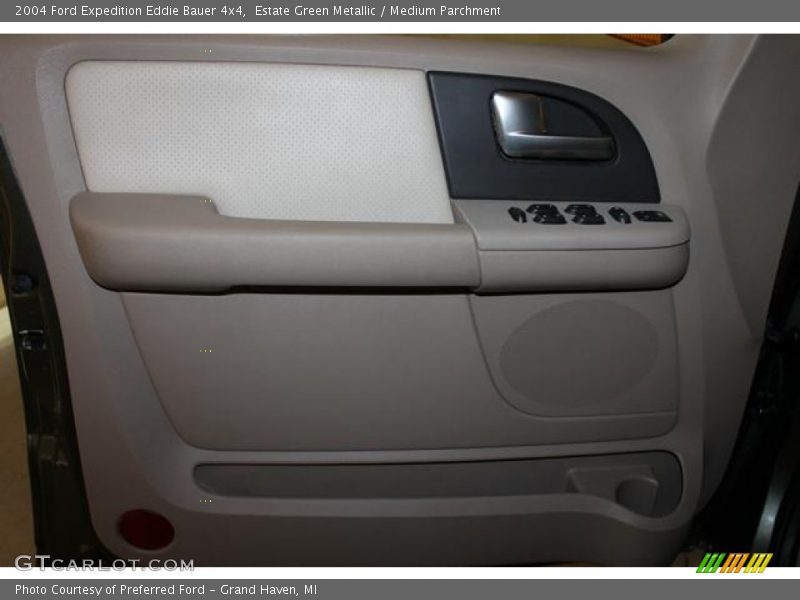 Estate Green Metallic / Medium Parchment 2004 Ford Expedition Eddie Bauer 4x4