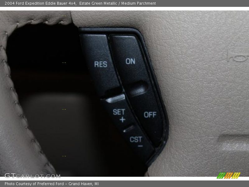 Estate Green Metallic / Medium Parchment 2004 Ford Expedition Eddie Bauer 4x4