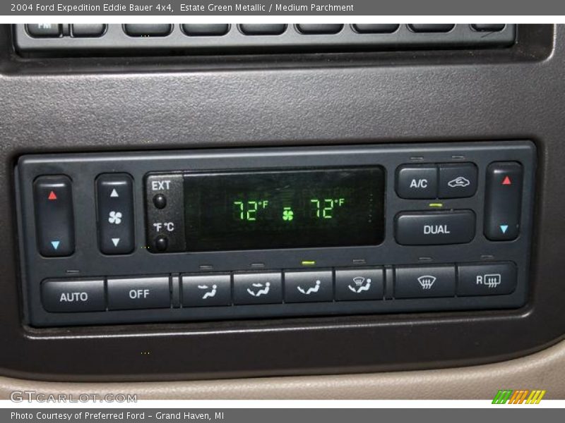 Estate Green Metallic / Medium Parchment 2004 Ford Expedition Eddie Bauer 4x4