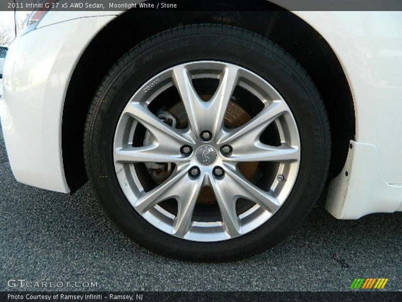  2011 G 37 xS AWD Sedan Wheel