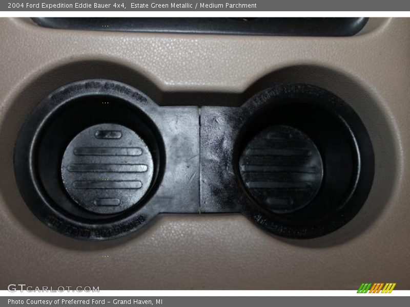 Estate Green Metallic / Medium Parchment 2004 Ford Expedition Eddie Bauer 4x4
