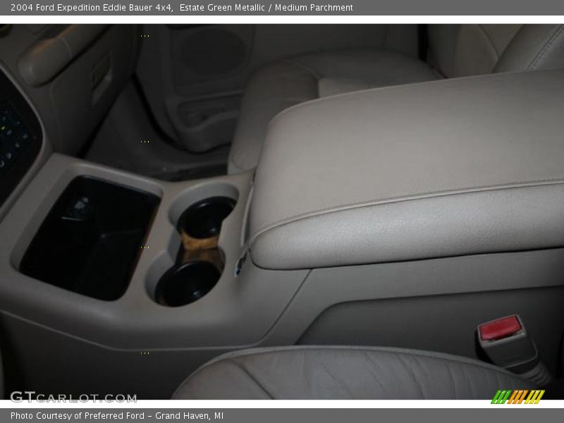Estate Green Metallic / Medium Parchment 2004 Ford Expedition Eddie Bauer 4x4