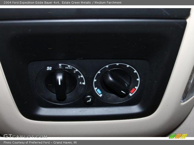 Estate Green Metallic / Medium Parchment 2004 Ford Expedition Eddie Bauer 4x4