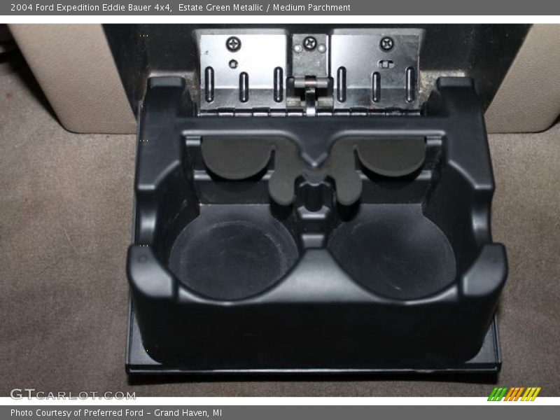 Estate Green Metallic / Medium Parchment 2004 Ford Expedition Eddie Bauer 4x4