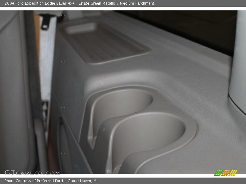 Estate Green Metallic / Medium Parchment 2004 Ford Expedition Eddie Bauer 4x4