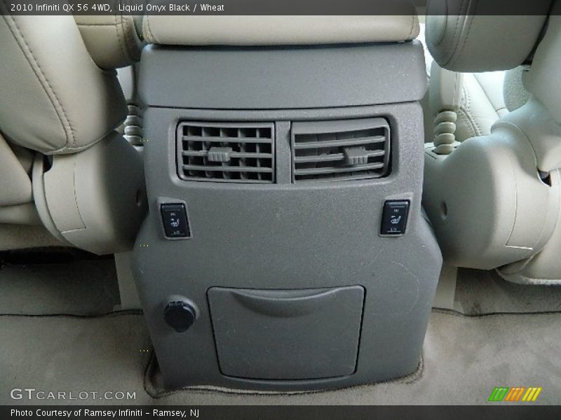 Liquid Onyx Black / Wheat 2010 Infiniti QX 56 4WD