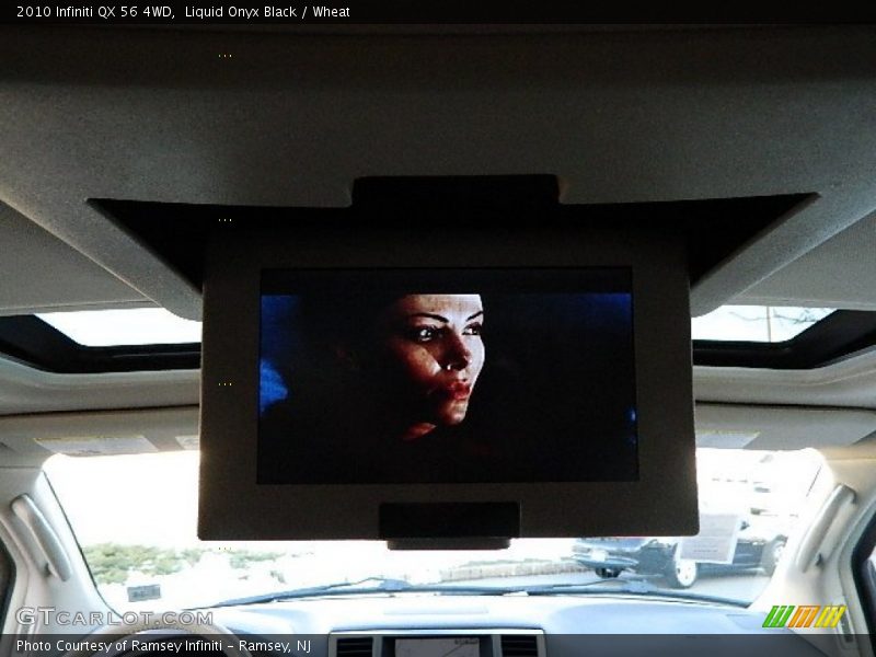 Liquid Onyx Black / Wheat 2010 Infiniti QX 56 4WD