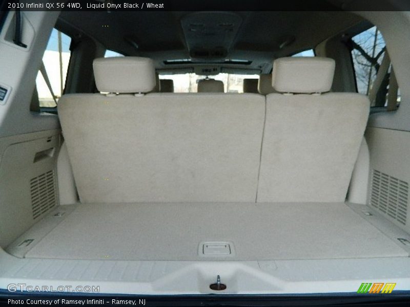 Liquid Onyx Black / Wheat 2010 Infiniti QX 56 4WD