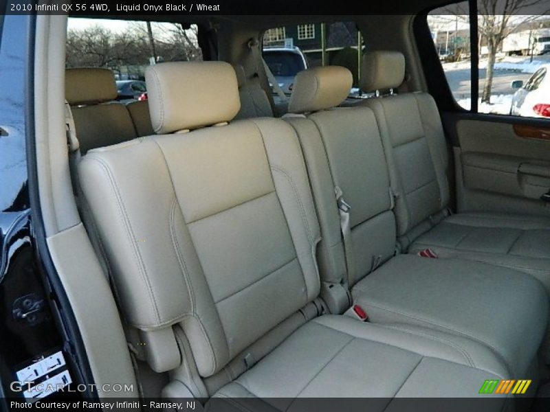 Liquid Onyx Black / Wheat 2010 Infiniti QX 56 4WD