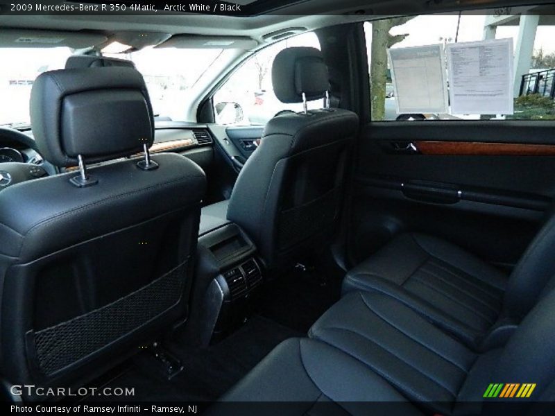 Arctic White / Black 2009 Mercedes-Benz R 350 4Matic