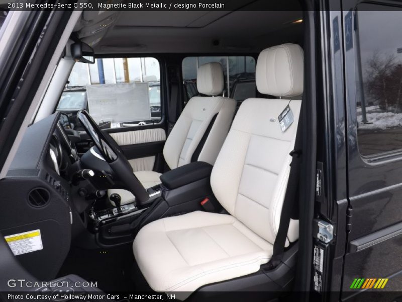  2013 G 550 designo Porcelain Interior
