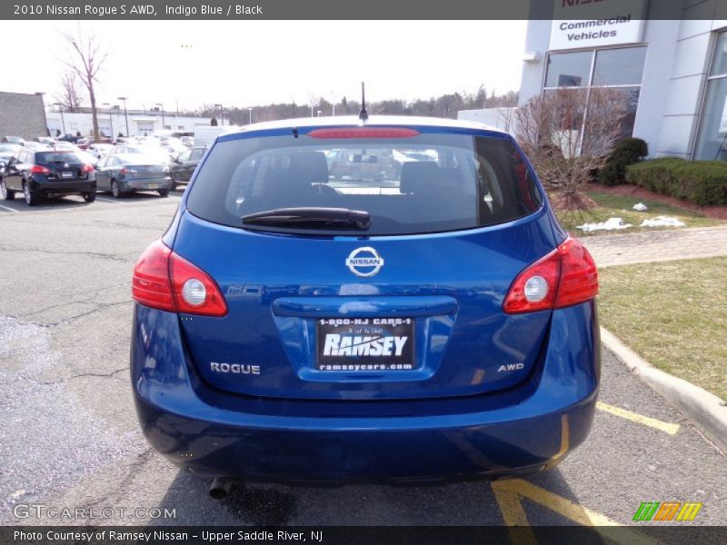 Indigo Blue / Black 2010 Nissan Rogue S AWD