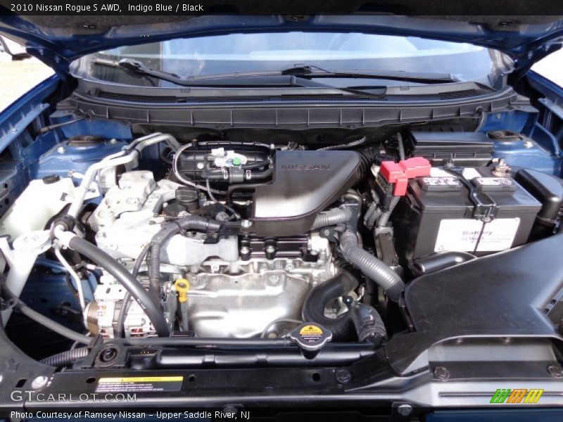 Indigo Blue / Black 2010 Nissan Rogue S AWD