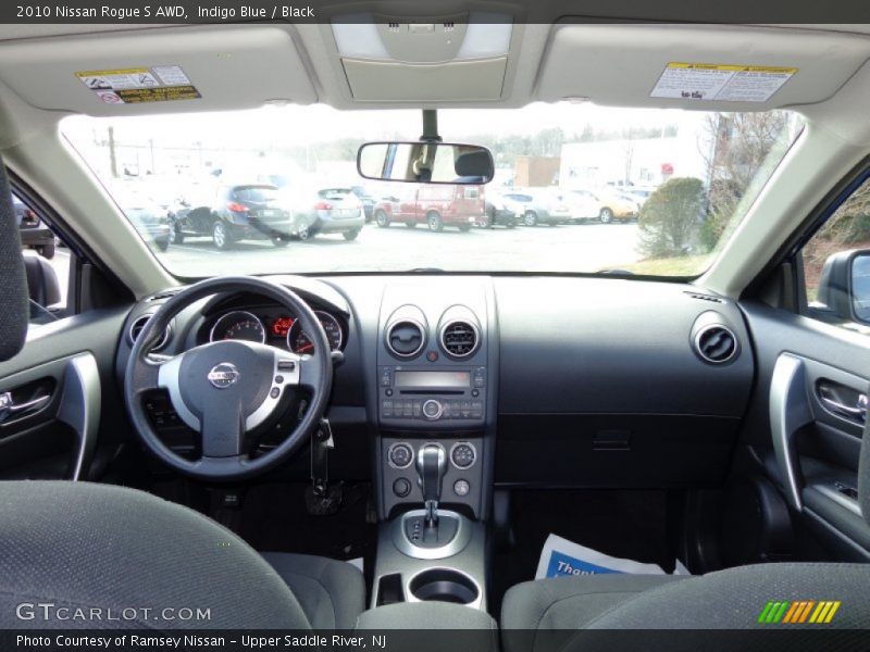 Indigo Blue / Black 2010 Nissan Rogue S AWD
