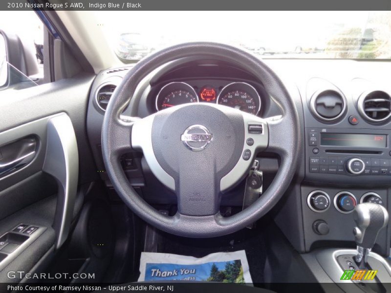  2010 Rogue S AWD Steering Wheel