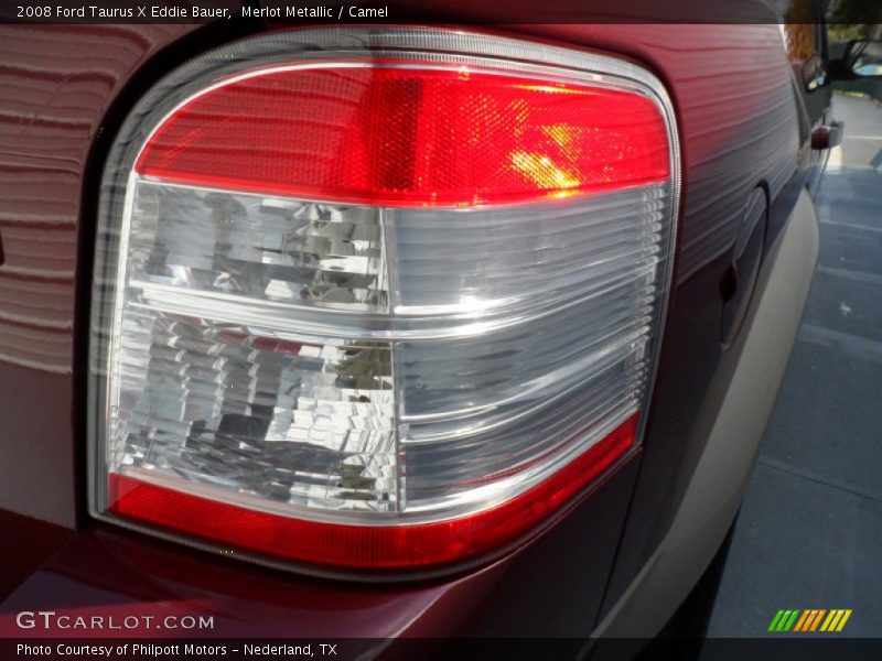 Merlot Metallic / Camel 2008 Ford Taurus X Eddie Bauer