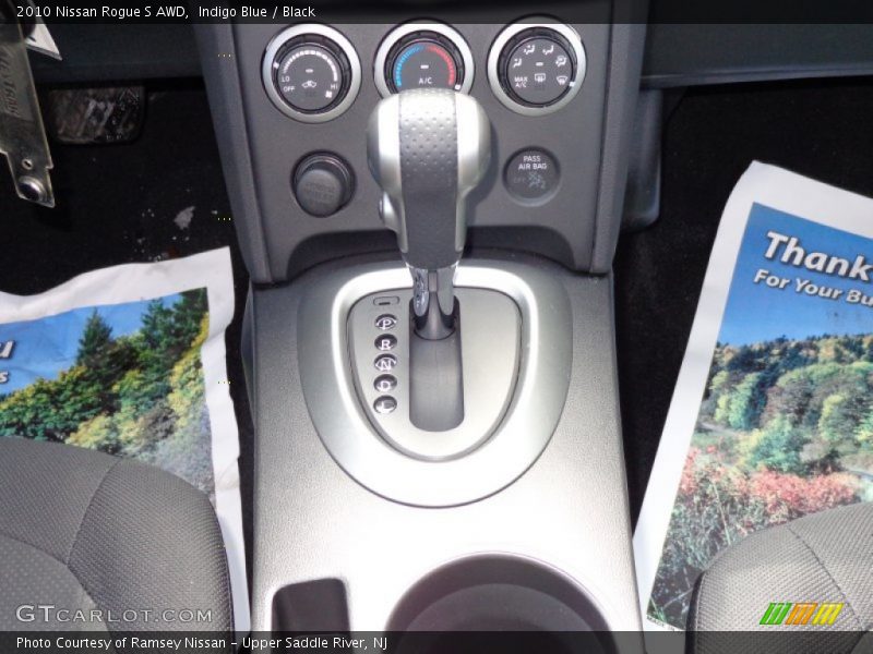 Indigo Blue / Black 2010 Nissan Rogue S AWD