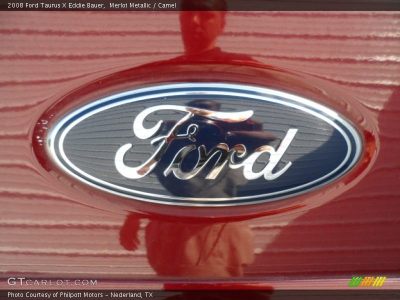 Merlot Metallic / Camel 2008 Ford Taurus X Eddie Bauer