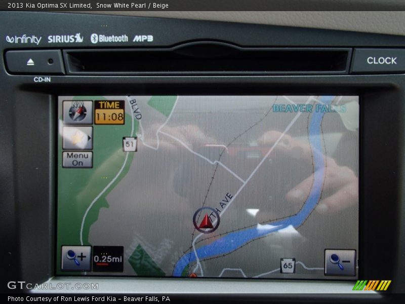 Snow White Pearl / Beige 2013 Kia Optima SX Limited