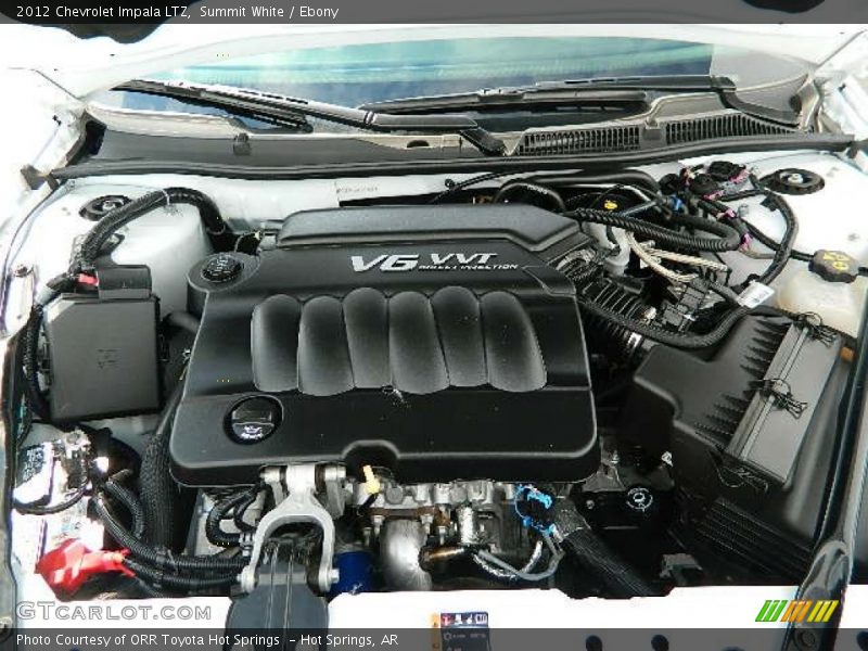 Summit White / Ebony 2012 Chevrolet Impala LTZ