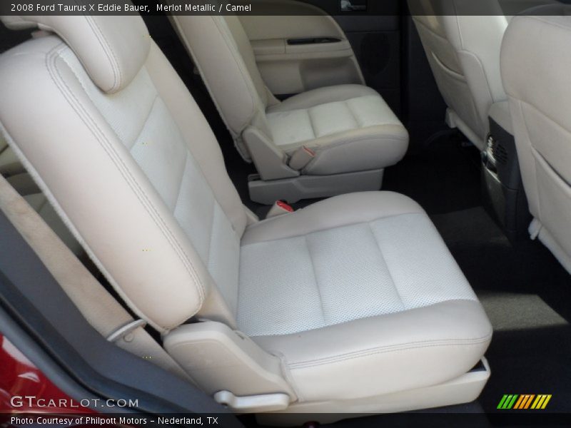 Merlot Metallic / Camel 2008 Ford Taurus X Eddie Bauer