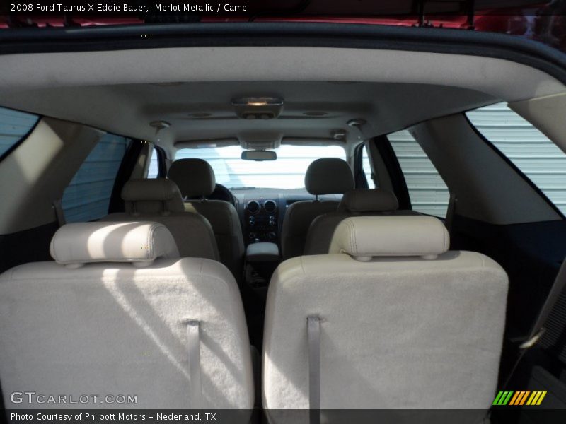 Merlot Metallic / Camel 2008 Ford Taurus X Eddie Bauer
