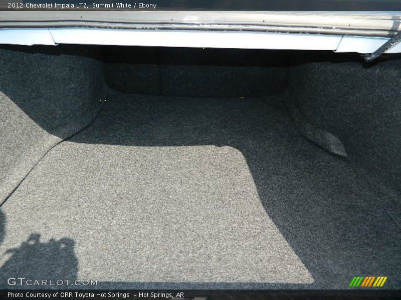 Summit White / Ebony 2012 Chevrolet Impala LTZ