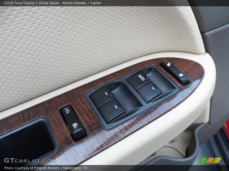 Merlot Metallic / Camel 2008 Ford Taurus X Eddie Bauer