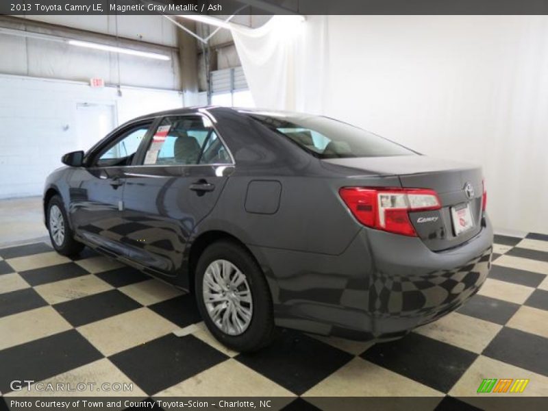 Magnetic Gray Metallic / Ash 2013 Toyota Camry LE