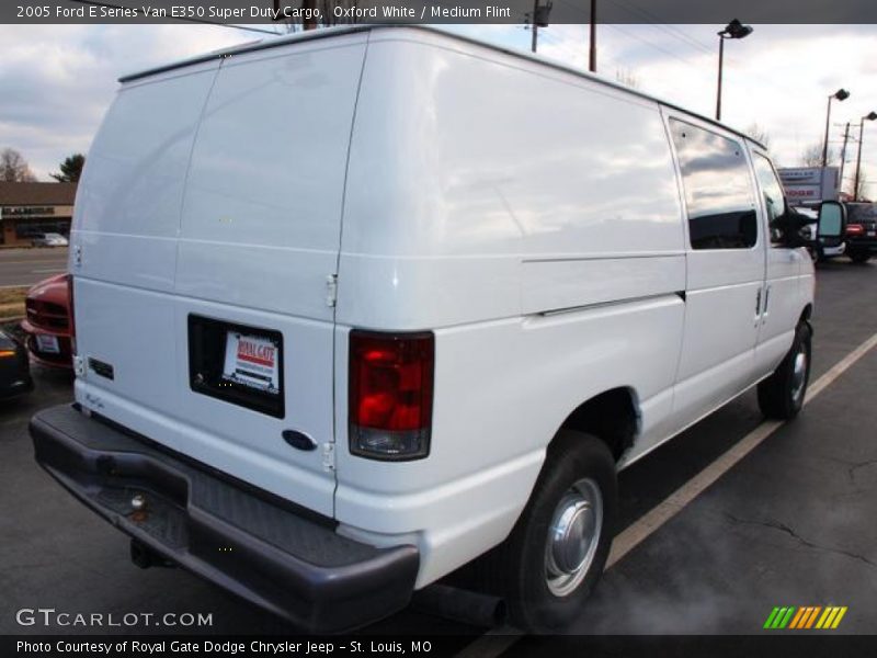 Oxford White / Medium Flint 2005 Ford E Series Van E350 Super Duty Cargo