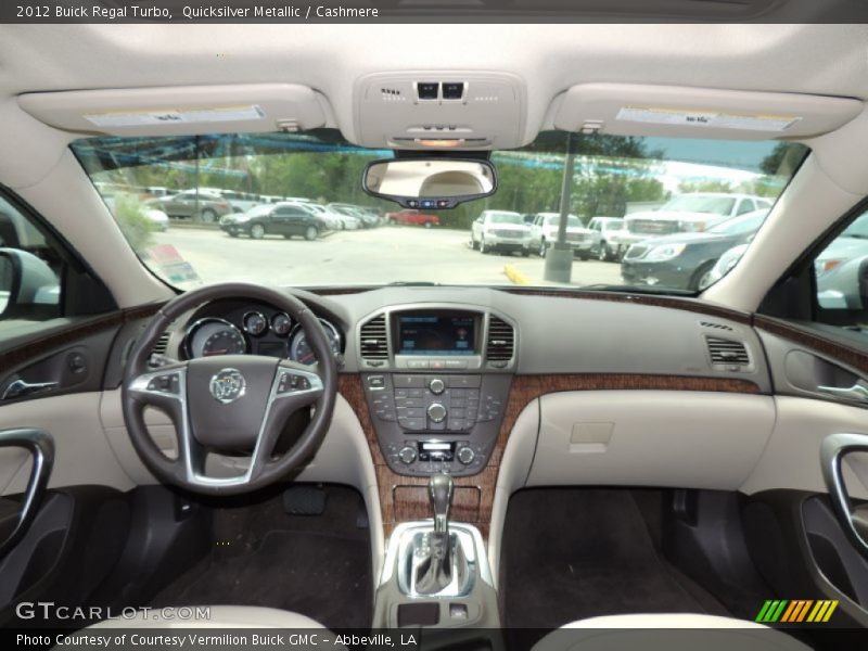 Dashboard of 2012 Regal Turbo
