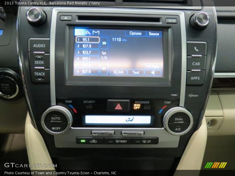 Barcelona Red Metallic / Ivory 2013 Toyota Camry XLE