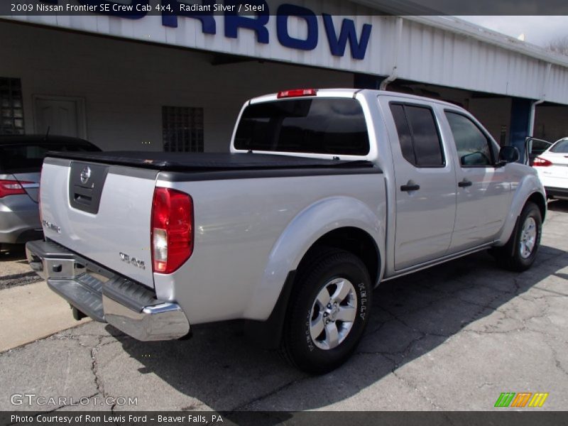 Radiant Silver / Steel 2009 Nissan Frontier SE Crew Cab 4x4