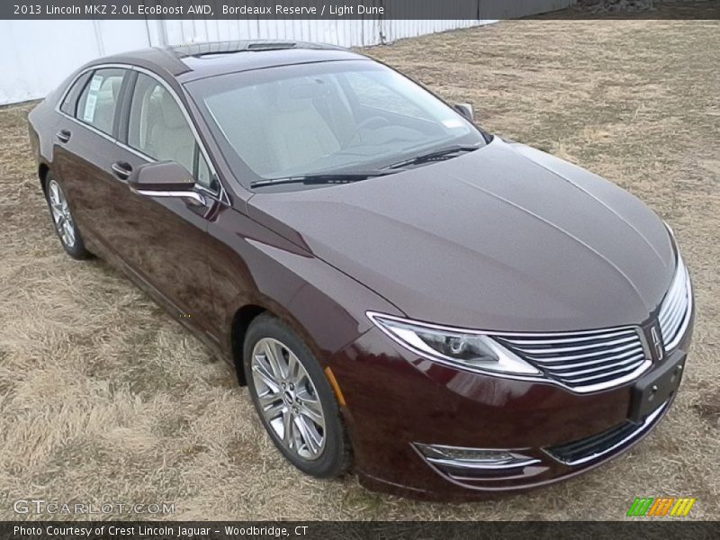 Bordeaux Reserve / Light Dune 2013 Lincoln MKZ 2.0L EcoBoost AWD