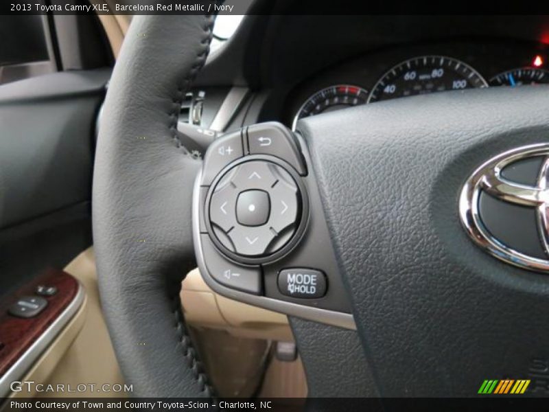 Barcelona Red Metallic / Ivory 2013 Toyota Camry XLE