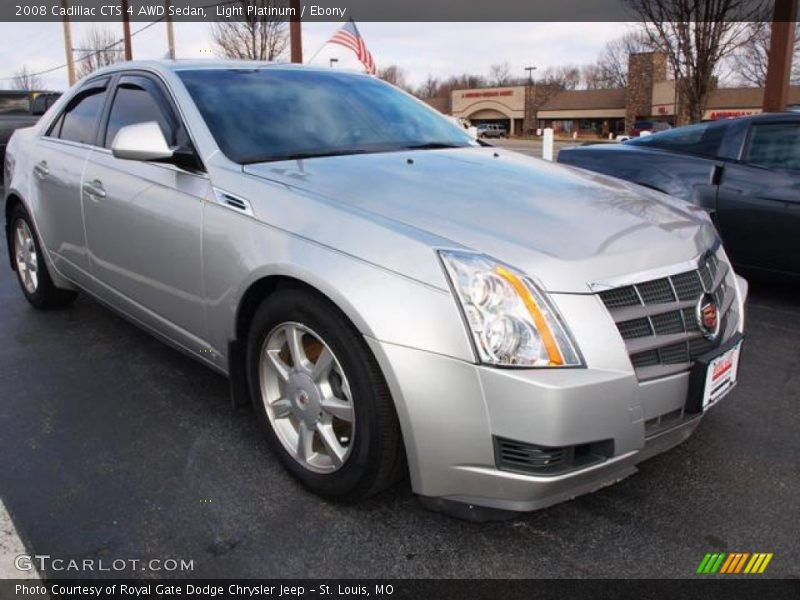 Front 3/4 View of 2008 CTS 4 AWD Sedan