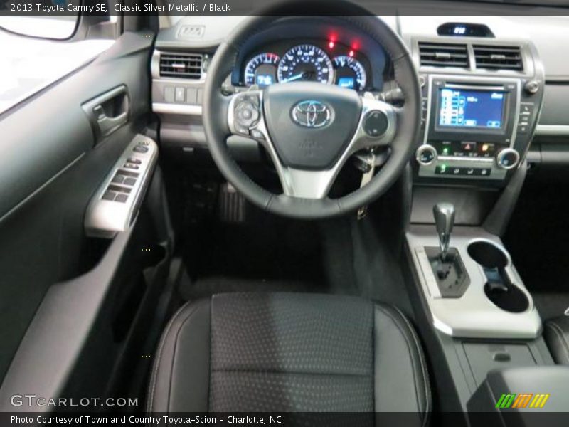 Classic Silver Metallic / Black 2013 Toyota Camry SE