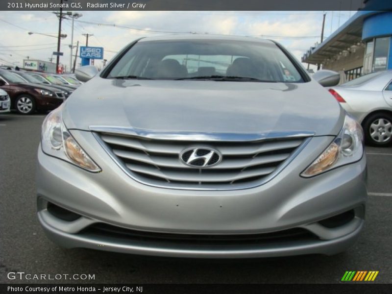 Radiant Silver / Gray 2011 Hyundai Sonata GLS