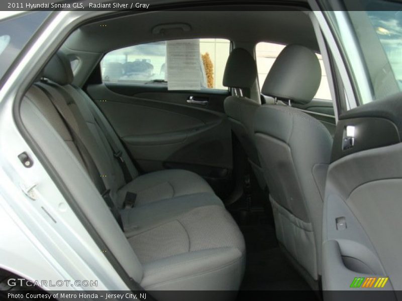 Radiant Silver / Gray 2011 Hyundai Sonata GLS