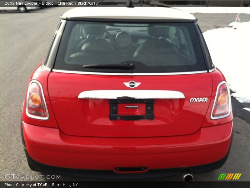 Chili Red / Black/Grey 2009 Mini Cooper Hardtop