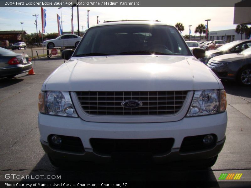 Oxford White / Medium Parchment 2004 Ford Explorer Eddie Bauer 4x4