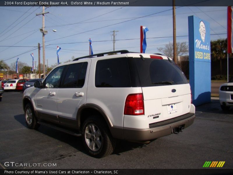 Oxford White / Medium Parchment 2004 Ford Explorer Eddie Bauer 4x4