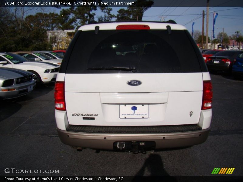 Oxford White / Medium Parchment 2004 Ford Explorer Eddie Bauer 4x4