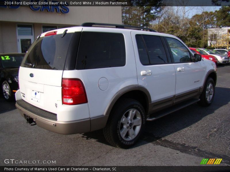 Oxford White / Medium Parchment 2004 Ford Explorer Eddie Bauer 4x4