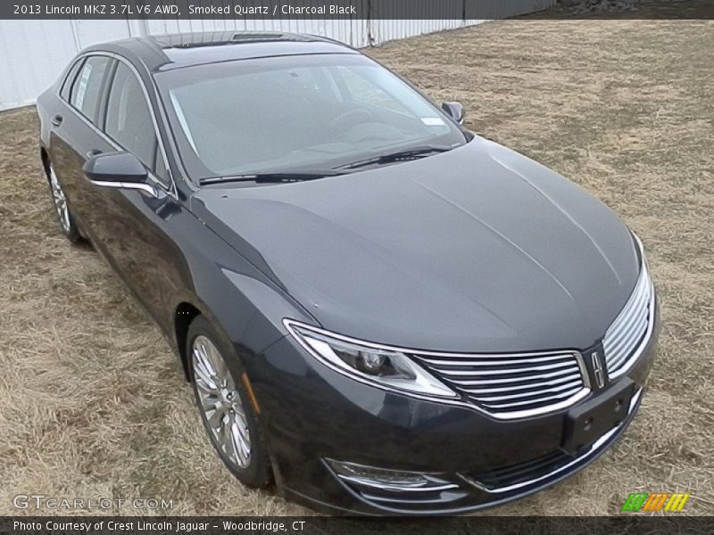 Smoked Quartz / Charcoal Black 2013 Lincoln MKZ 3.7L V6 AWD