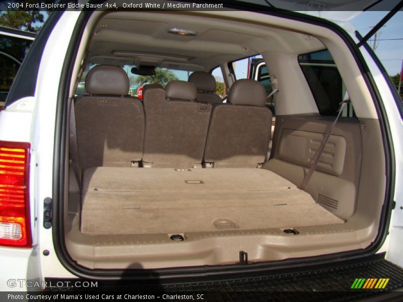 Oxford White / Medium Parchment 2004 Ford Explorer Eddie Bauer 4x4