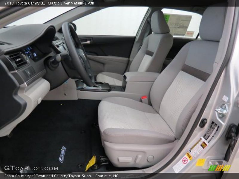 Classic Silver Metallic / Ash 2013 Toyota Camry LE