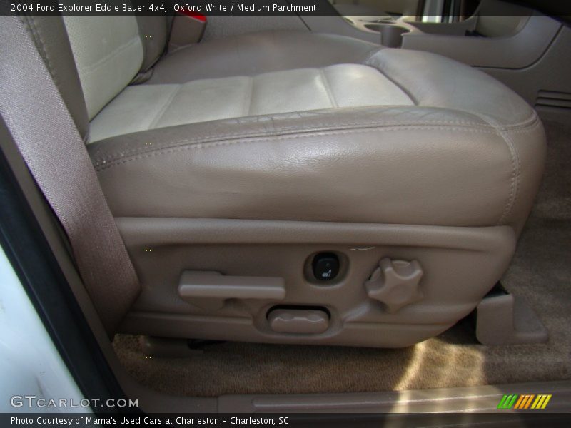 Oxford White / Medium Parchment 2004 Ford Explorer Eddie Bauer 4x4