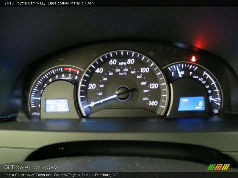 Classic Silver Metallic / Ash 2013 Toyota Camry LE