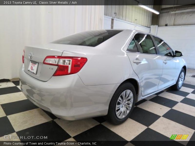 Classic Silver Metallic / Ash 2013 Toyota Camry LE